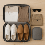 Travel Wardrobe Guide 2025 – stylish packing tips for men and women