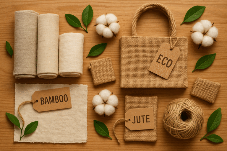 Sustainable fabrics 2025 – linen, jute, bamboo, hemp eco-friendly textiles