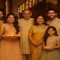 Diwali Fashion Guide 2025 – Family wearing festive outfits including sarees, lehengas, and sherwanis for festival outfit planning
