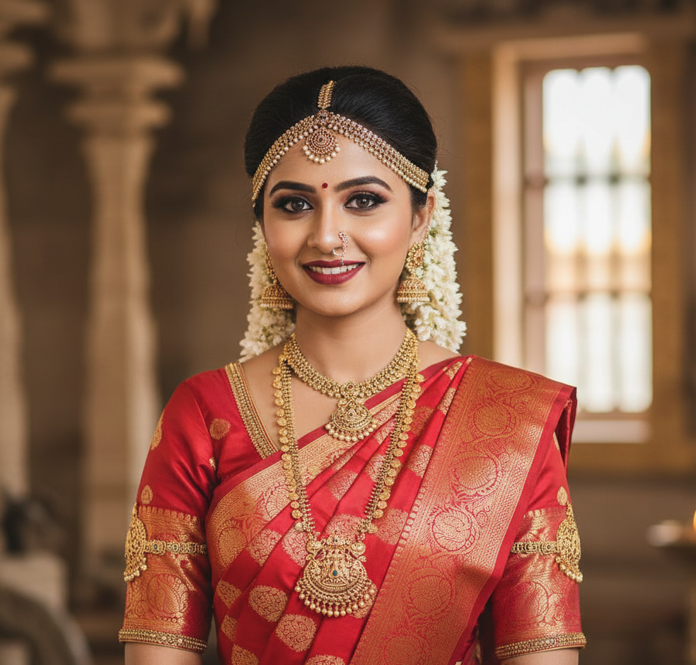 Best jewelry for silk sarees – gold, diamond, pearl, Kundan, and oxidized silver styling guide