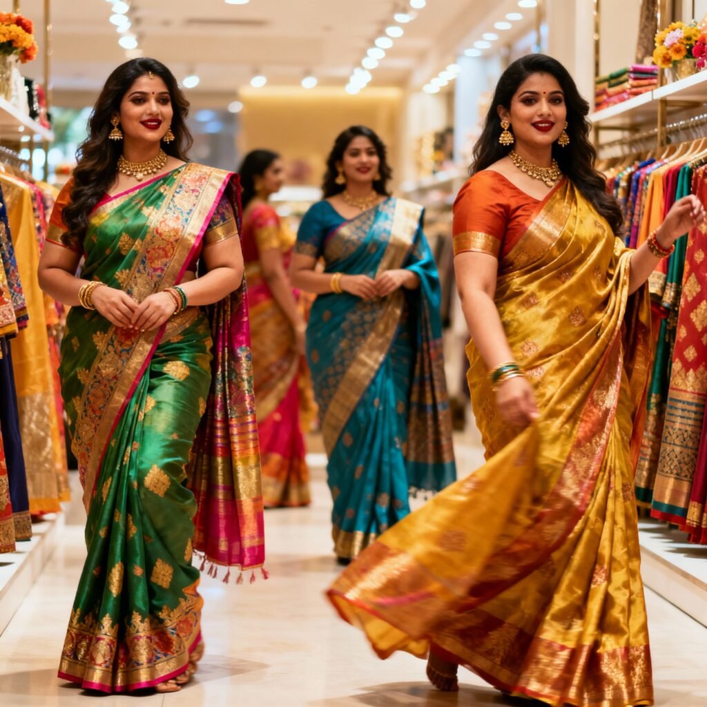 How to Choose Silk Saree for Your Body Type