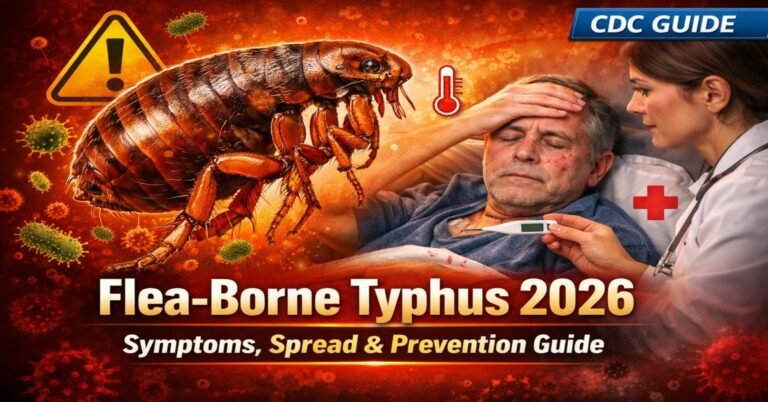 Flea-borne typhus symptoms rash fever spread and prevention guide 2026