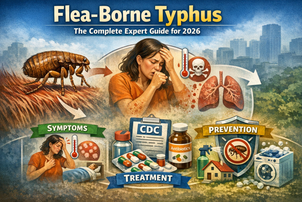 Flea-Borne Typhus 2026: Symptoms, Spread & Prevention Guide